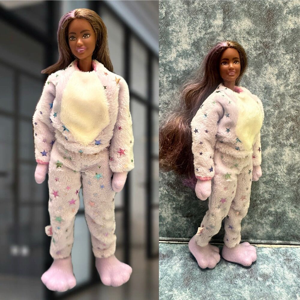 Barbie Cutie Reveal Mattel doll Plush Pink Star soft outfit